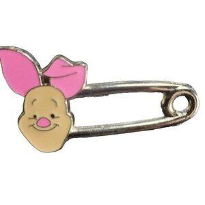Disney Piglet Trading Pin Winnie Pooh Safety Pin Lapel Pin Brooch Badge Jewelry